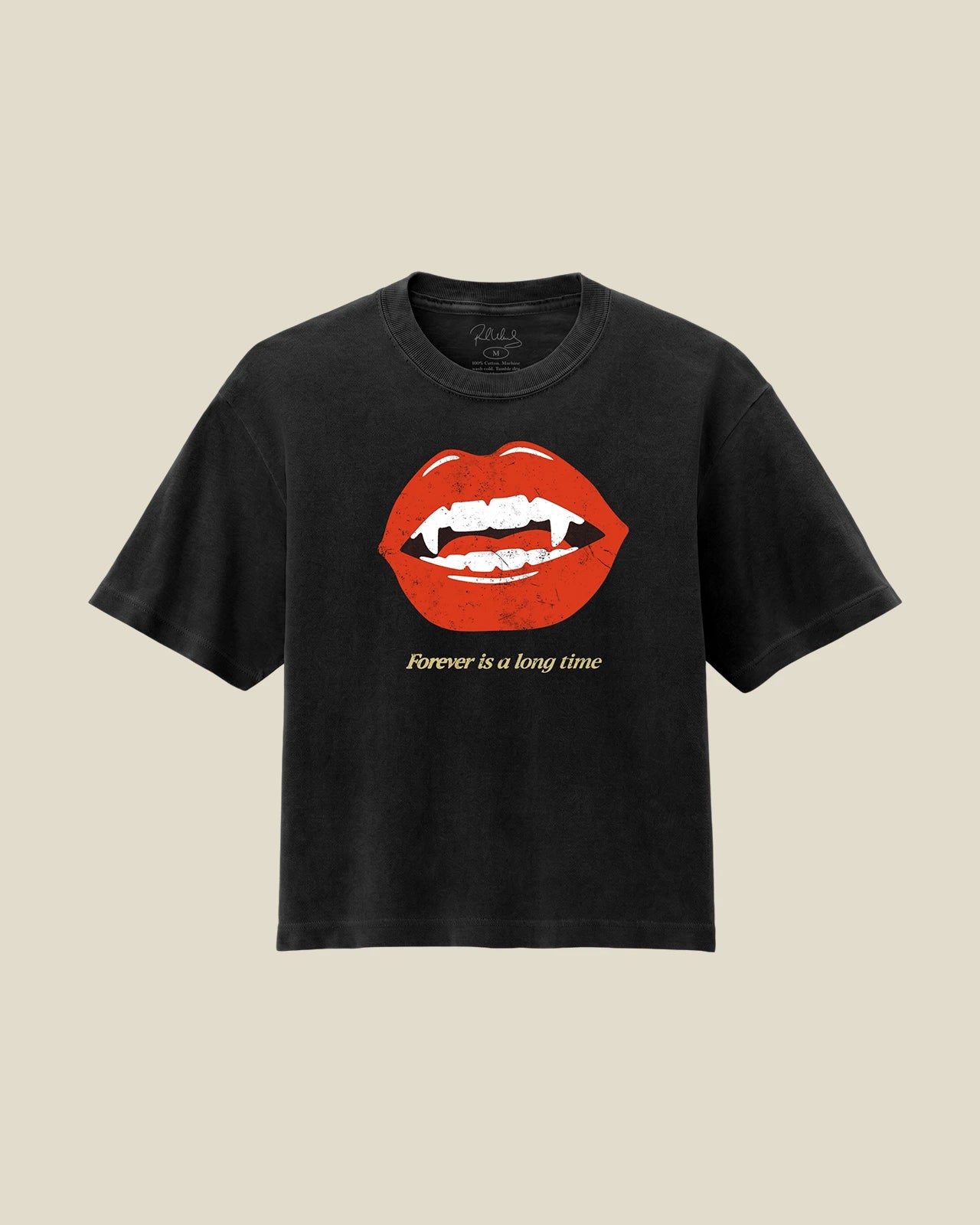 Forever Is A Long Time Cropped T-Shirt – Paul Wesley Shop