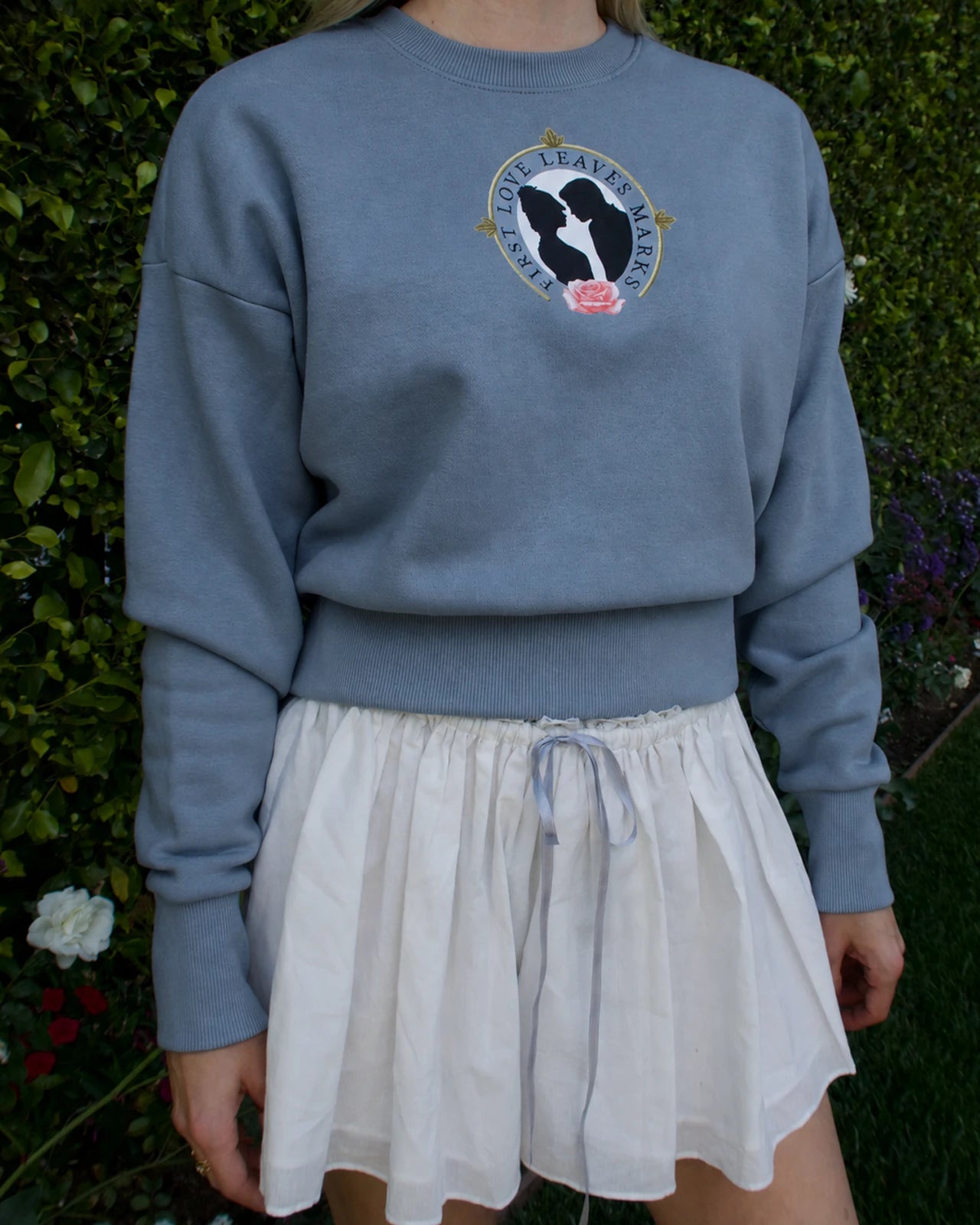 First Love Leaves Marks Crewneck