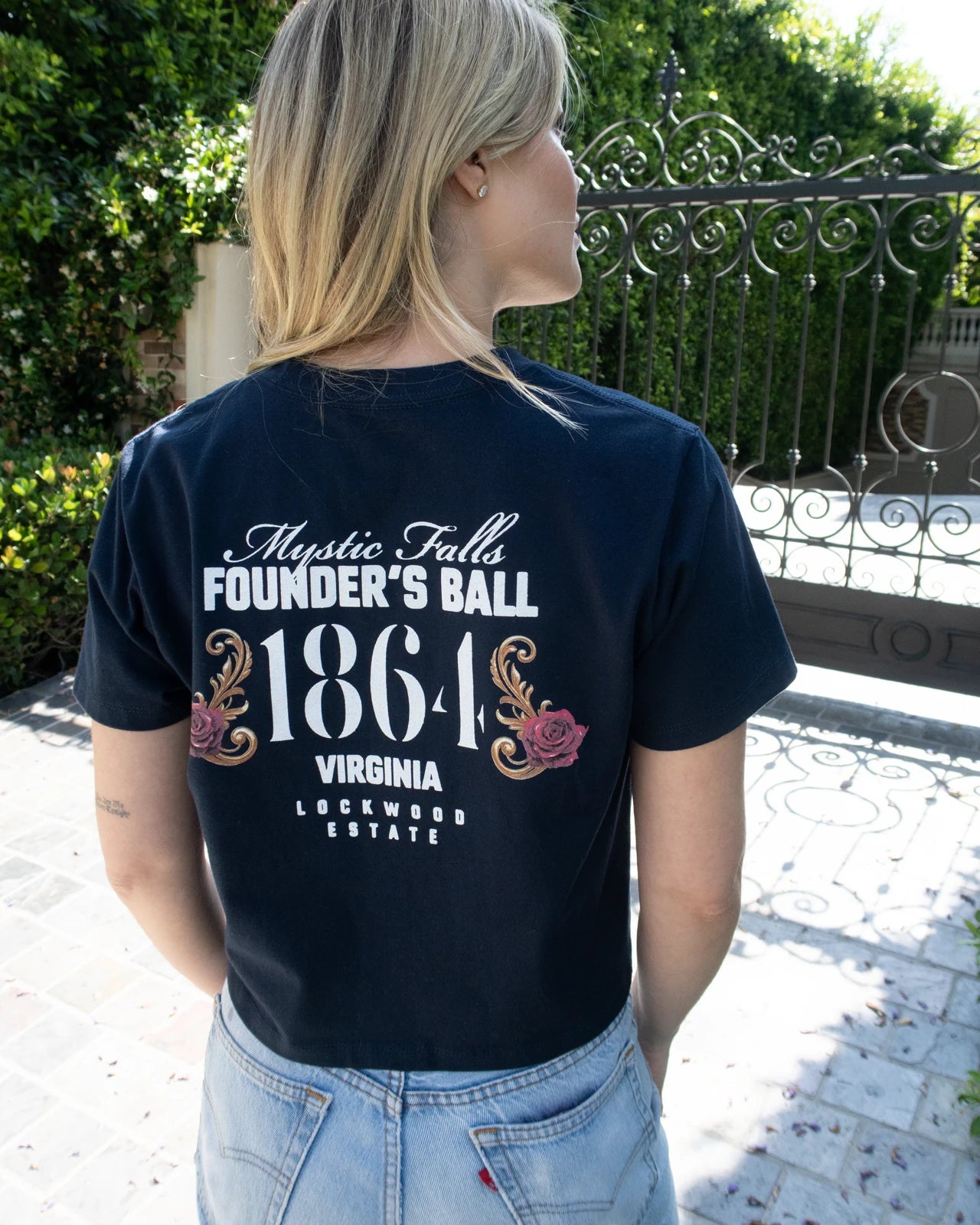 Founder's Ball Cropped T-Shirt